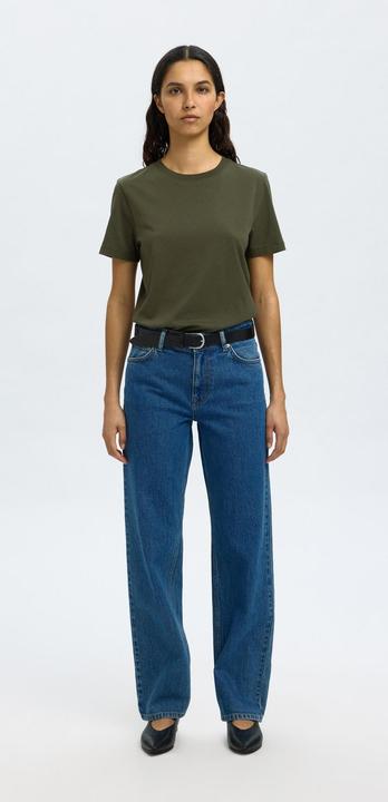 Produktbild Selected Femme Slfmyessential Ss O-Neck Tee Noos (XXL)