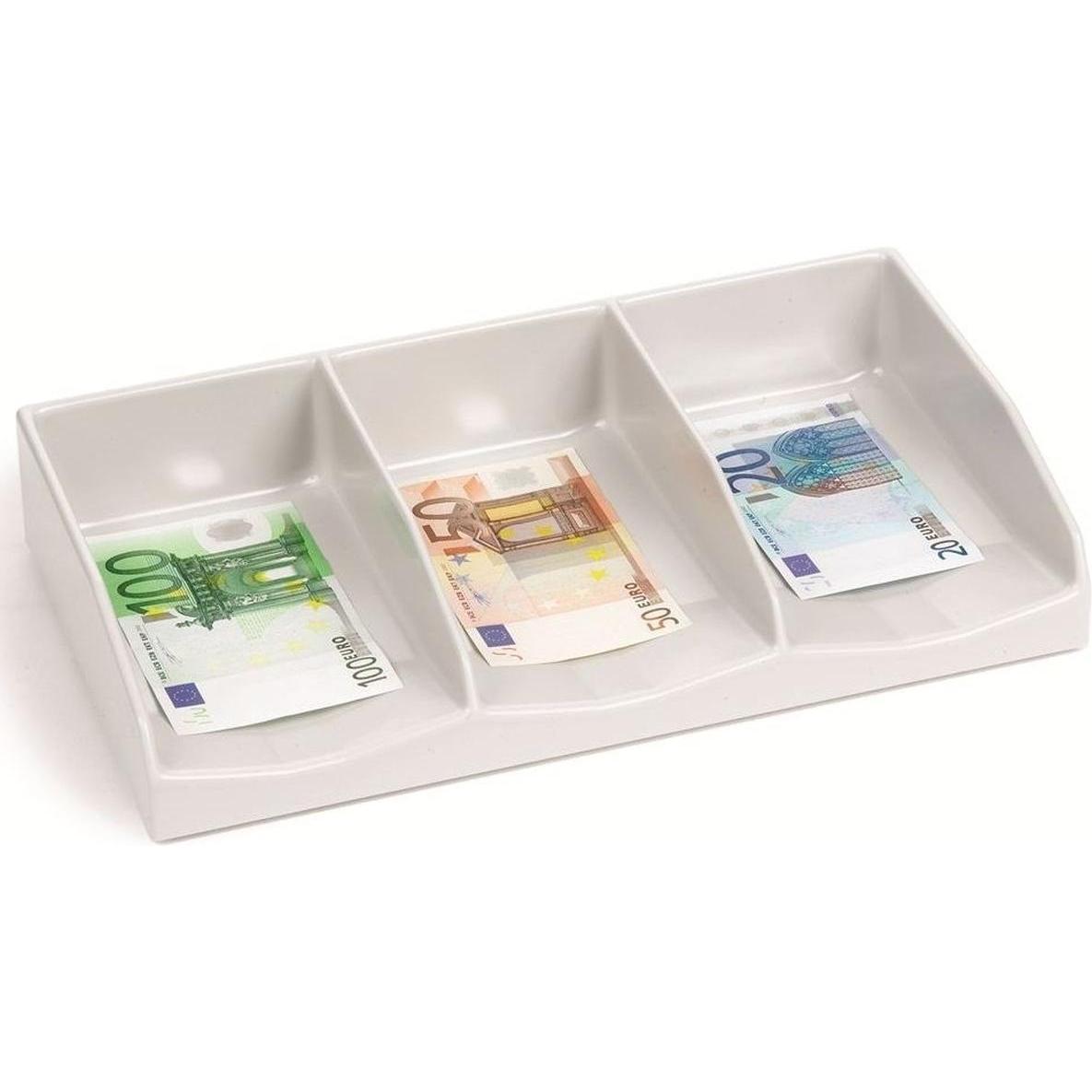 Inkiess, Geldkassette, Banknotenfach B 3 lichtgrau