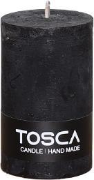 Produktbild Bludeko Kerze rustic schwarz - 4er-Set (4 Stk.)