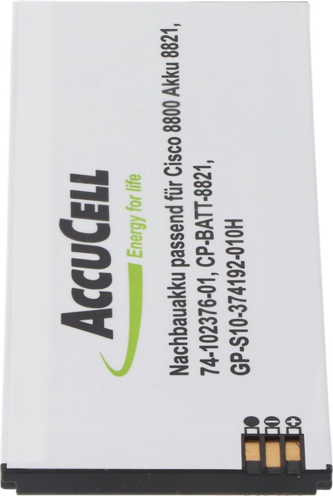 Immagine prodotto Cisco Batteria 8800 Batteria 8821, 74-102376-01, CP-BATT-8821, GP-S10-374192-010H