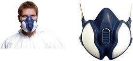 Actual product image 3M Respirator half mask 4251, protection level: FFA1P2DR (FFA1P2R D)