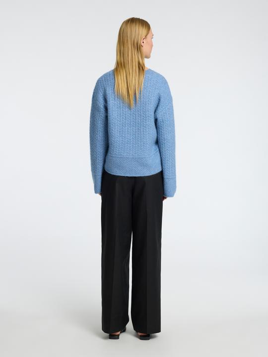 Produktbild Selected Femme Strukturierter Strickpullover (XL)