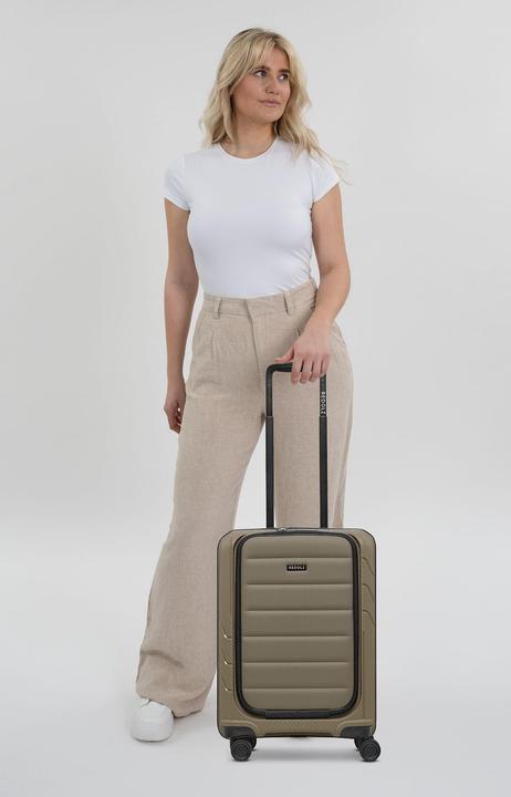 Produktbild Redolz Essentials 17 4-Rollen Kabinentrolley 55 cm Soft-Pocket Laptopfach (46 l)