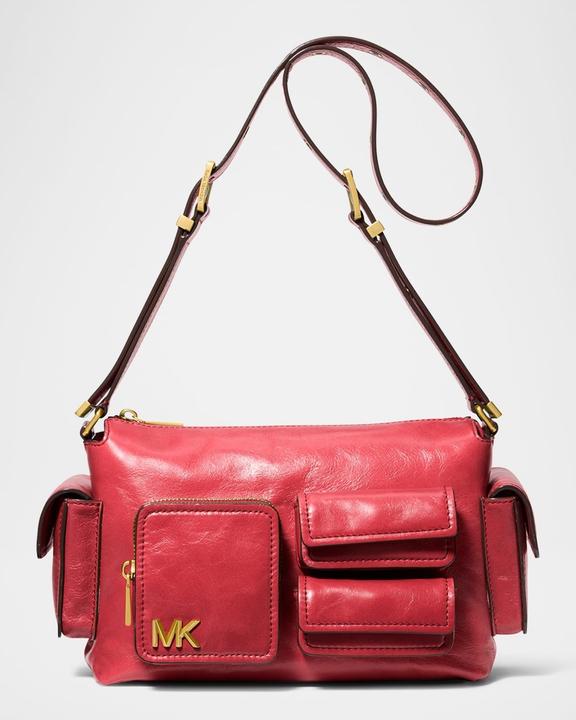 Michael Kors Borsa a Tracolla in Pelle Dakota Media con Tasche