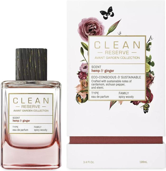 Actual product image Clean Hemp & Ginger (Eau de parfum, 100 ml)