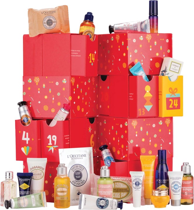 Actual product image L'Occitane Premium Advent Calendar 2019 (Body care set, Facial care set)