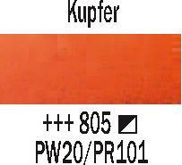 Produktbild Amsterdam Acrylfarbe Standard Series 805 (Kupfer, 120 ml)
