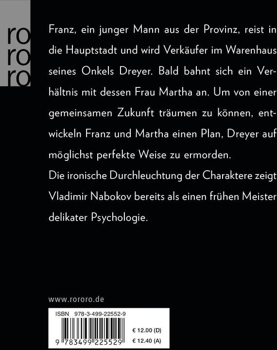 Produktbild König Dame Bube (Deutsch, Vladimir Nabokov, 1999)