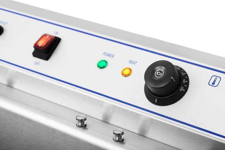 Produktbild Royal Catering Fettbackgerät Backgerät Friteuse Gastro Elektro Fritteuse 400 V 36 L 2