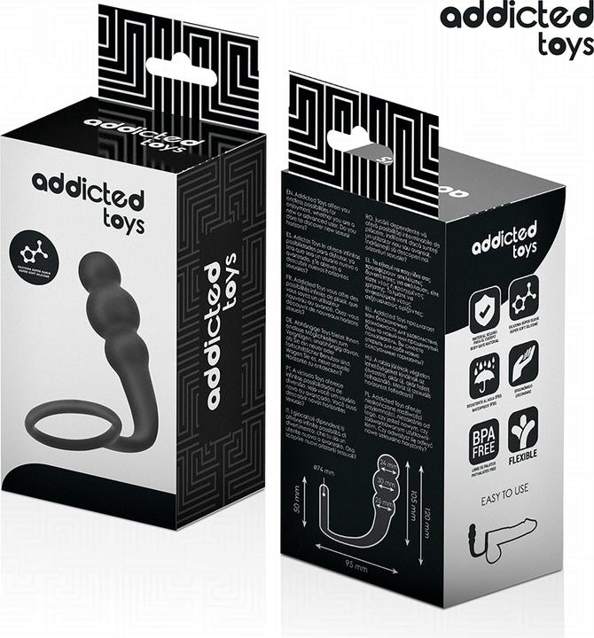 Actual product image Addicted toys - Analplug Mit Ring Modell 1