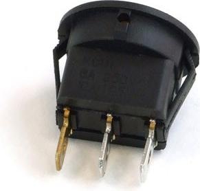 Produktbild Phobya Wippschalter Rund LED blau 1-polig AN/AUS schwarz (3pin)