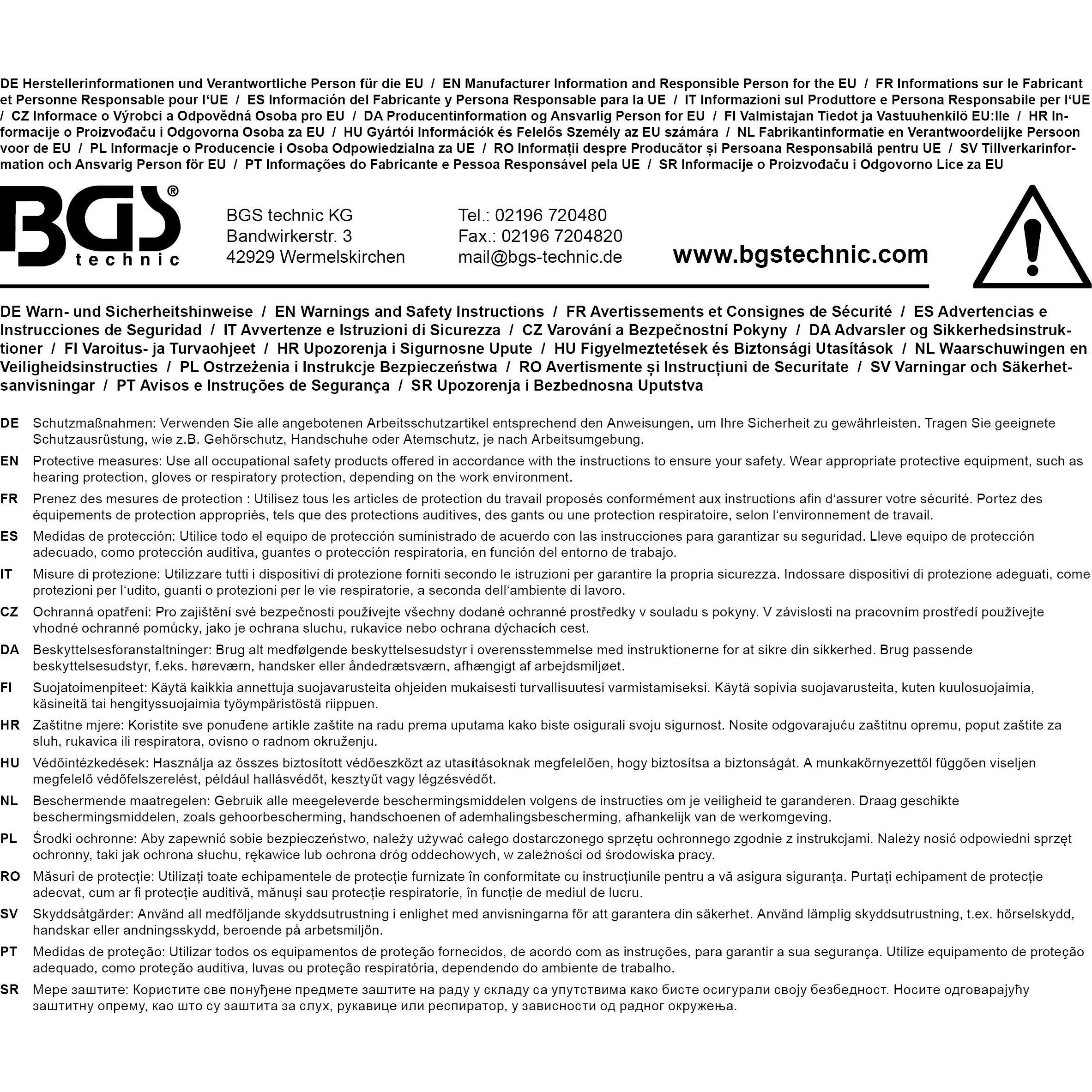 Thumbnail - BGS, Gehörschutz, Kapsel-Gehörschutz (1 x)