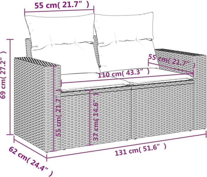 Produktbild vidaXL Jenna