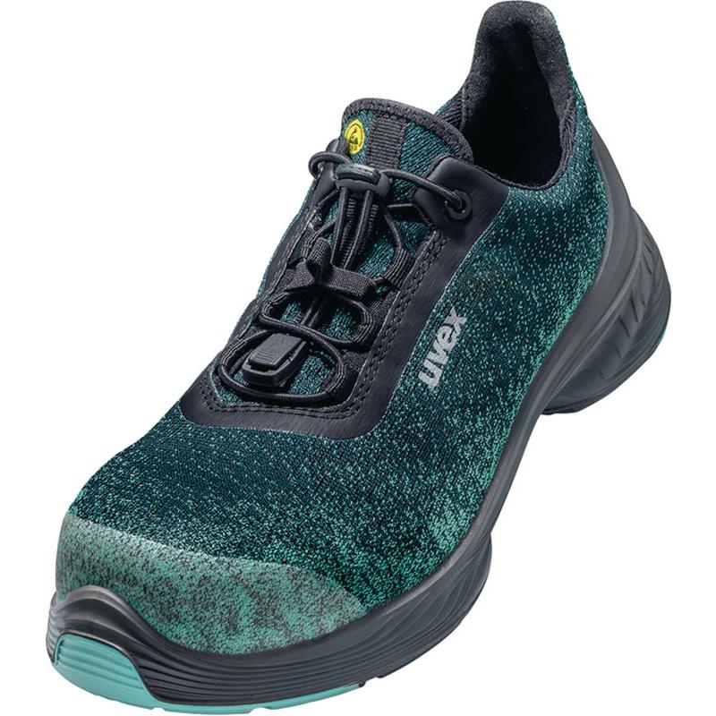 Uvex Safety, Sicherheitsschuhe, 1 G2 Halbschuhe S1P 68242 schwarz, grÃ¼n, blau Weite 11 GrÃ¶ÃŸe 37 (S1P, 37)