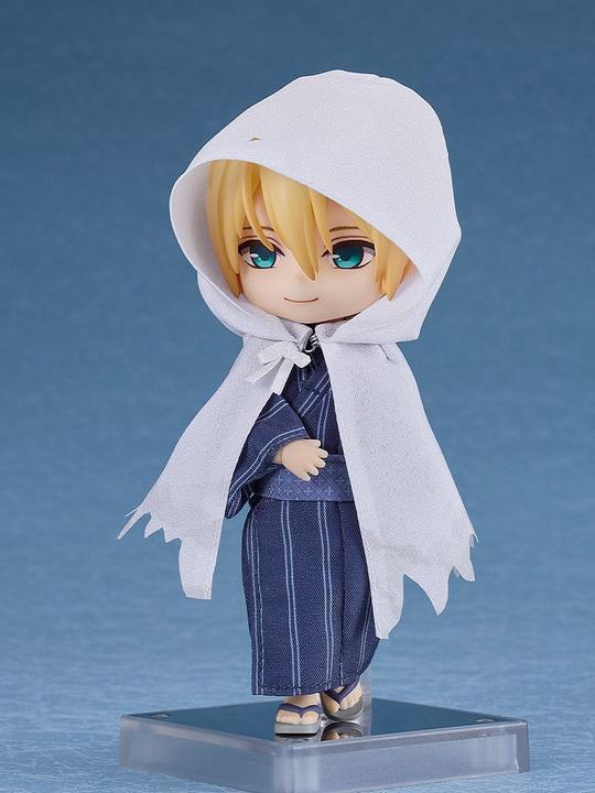 Actual product image Orange Rouge Touken Ranbu -ONLINE- Nendoroid Doll Action Figure Yamanbagiri Kunihiro: Casual Outfit Ver. 14 cm
