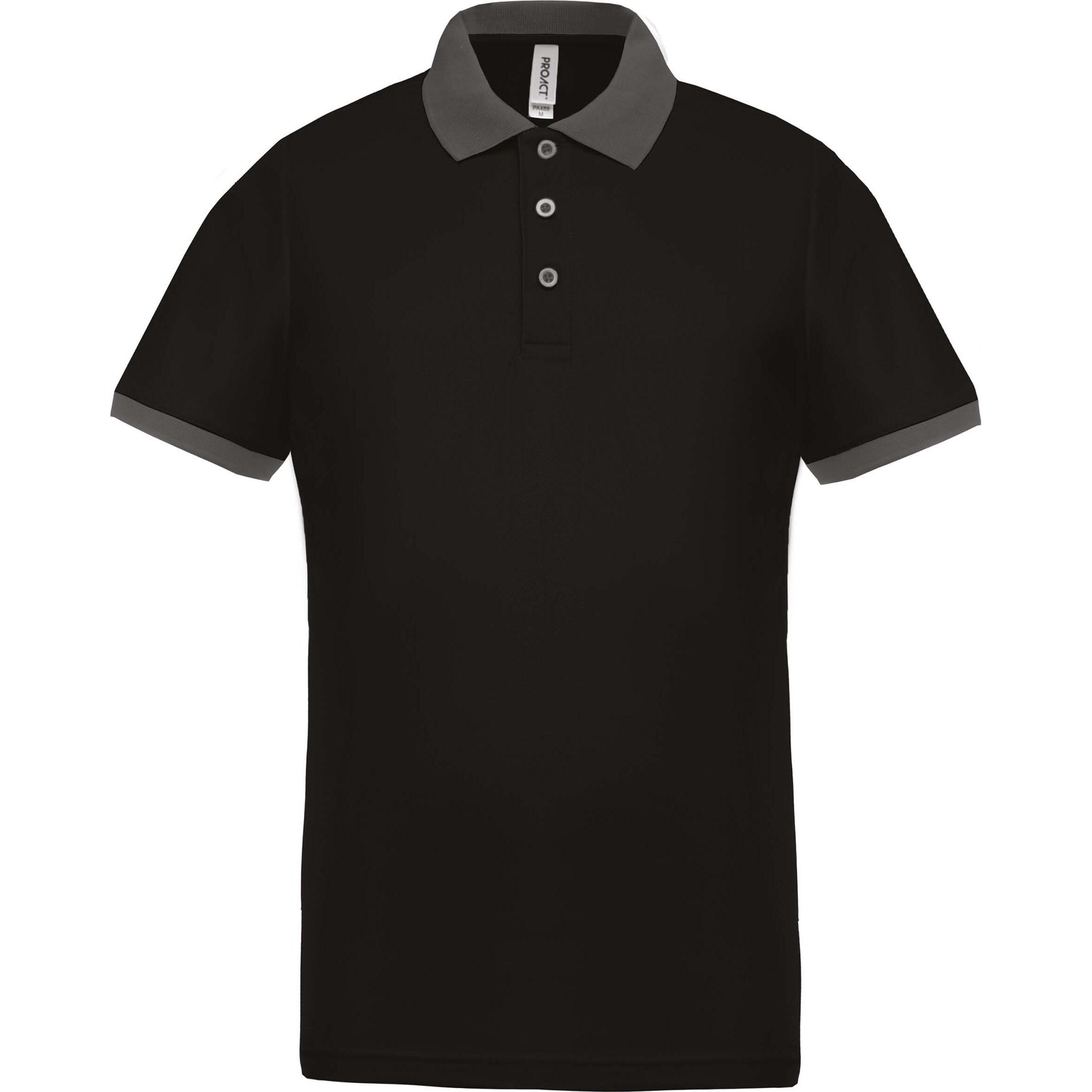 Proact, Herren, Shirt, Performance, Schwarz, (3XL)