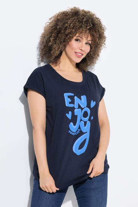 Produktbild Ulla Popken T-Shirt, Enjoy, Oversized, Rundhals, Halbarm (42, 44)