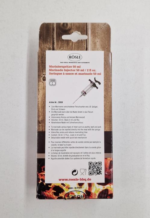 Actual product image Rösle Marinadenspritze