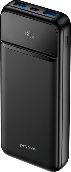 Proove Powerbank Illuminator 2, 10000mAh, 22.5W, QC + PD, Black (10000 mAh, 22.50 W)