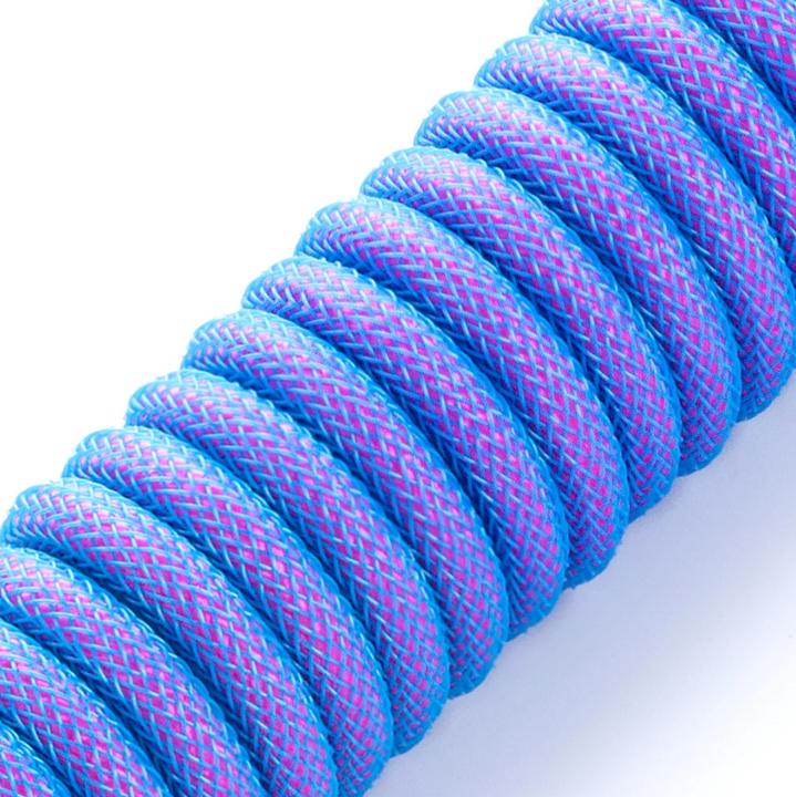 Image du produit CableMod Câble clavier pro cilié USB-C vers USB type A, Galaxy (1.50 m, USB 2.0)