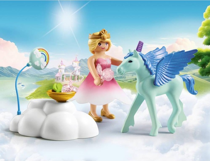 Produktbild Playmobil Pegasus-Geburtstag (71802, Playmobil Princess Magic)