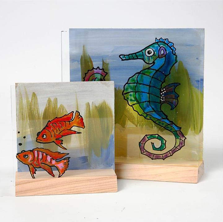 Produktbild Creativ Company 3D-Platte mit Glasscheibe