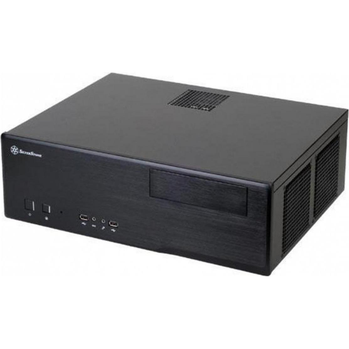 Silverstone SST-GD05B Grandia (mATX, Mini-ITX), PC Gehäuse, Schwarz