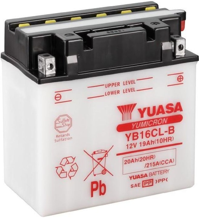 Produktbild Yuasa Motorradbatterie 12V 20Ah 240A (12 V, 20 Ah, 240 A)