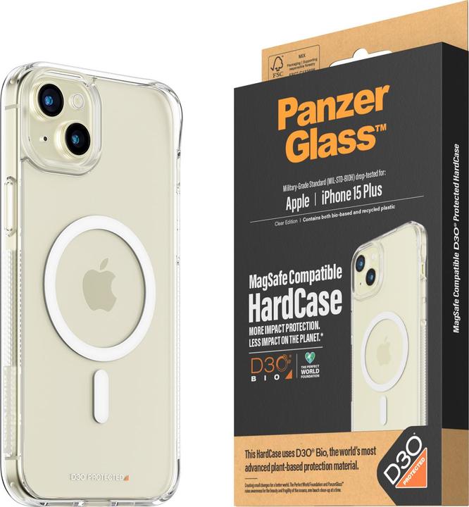 Actual product image PanzerGlass HardCase MagSafe iPhone 15 Plus comp. D3O (Apple iPhone 15 Plus)