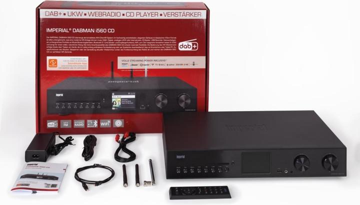 Produktbild Imperial Dabman i560 CD (DAB+, FM, UKW, Internetradio, WLAN, Bluetooth)