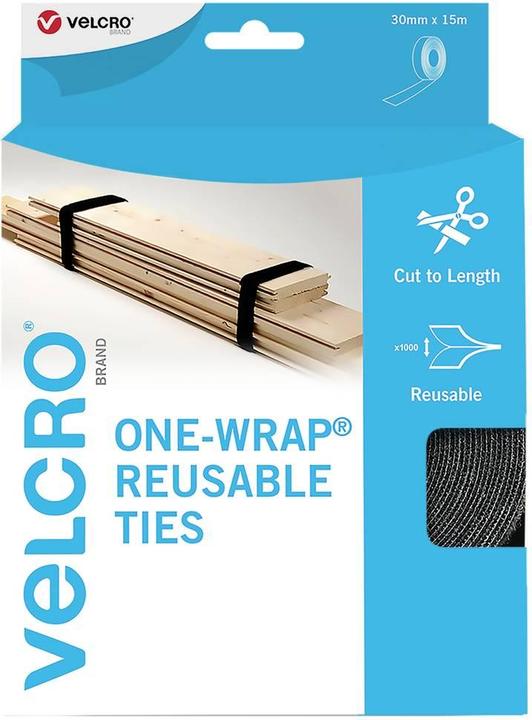 Actual product image Velcro brand VELCRO® Universal Klettband zum Bündeln Haft- und Flauschteil (L x B) 15 m x 3 (30 mm)