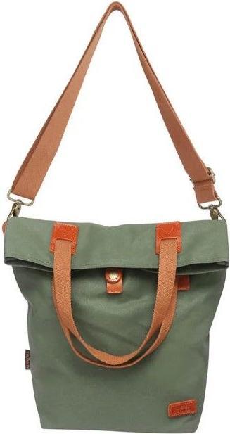 Produktbild Tourbon Wasserabweisende Canvas Velo Gepäckträgertasche & Umhängetasche (12 l, Gepäckträgertasche)