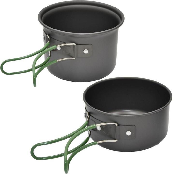 Actual product image Redcliffs Anodized aluminum saucepans ø13 x 9 cm /ø12 x 6 cm