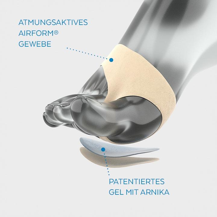 Actual product image Poderm Protective pads for foot sole pain/calluses (Decompression, 198 ml)