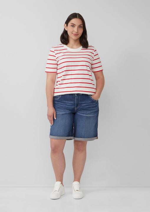 Immagine prodotto S.Oliver Jeans-Hose Bermuda Jeans / Curvy Fit / Mid Rise / Slim Tapered Leg (44)