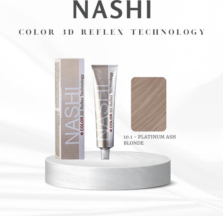 Produktbild Nashi Color 3D Reflex Technology Haarfarbe (Platin-Aschblond)