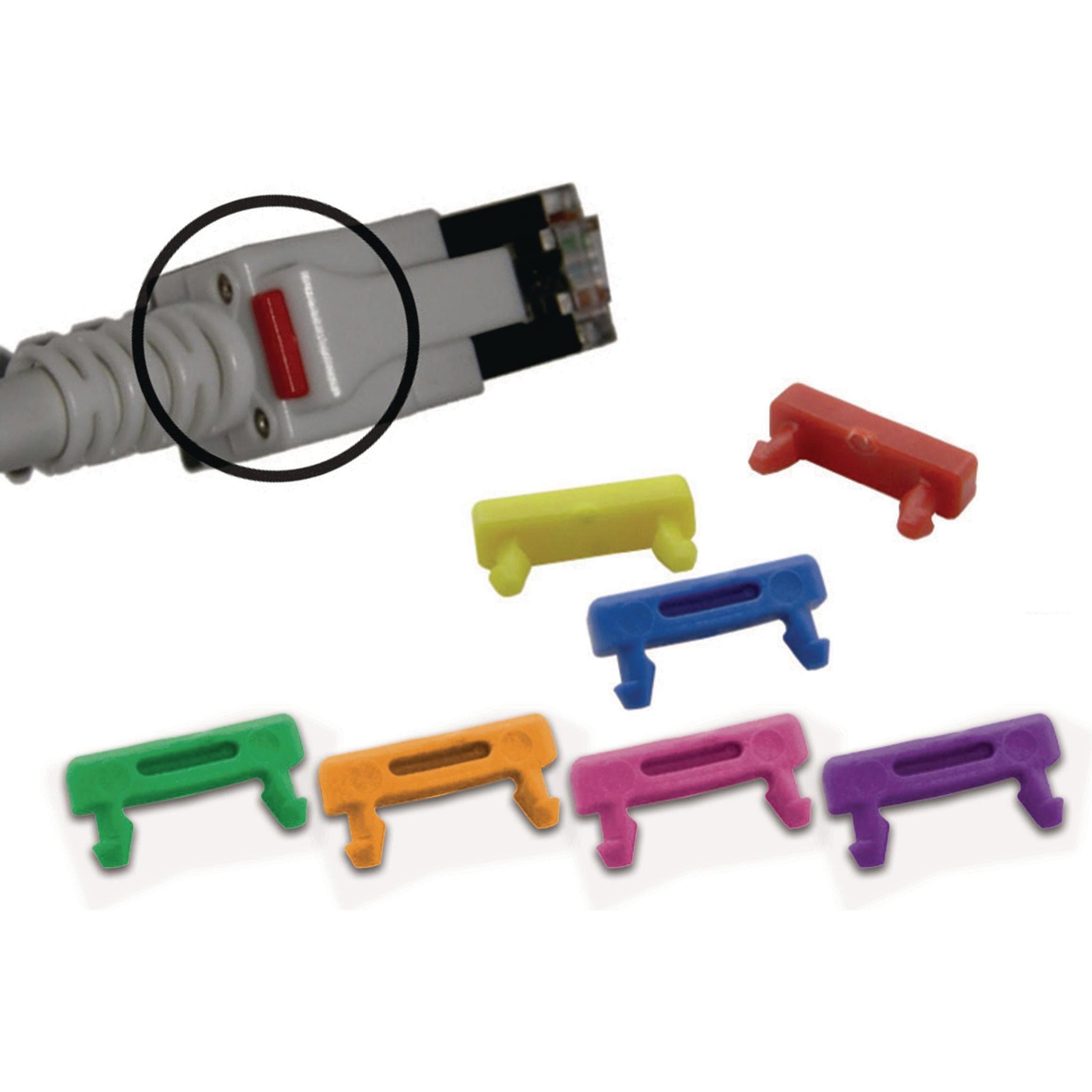 Wirewin LED Patchkabel Farbclip: gelb (Kabel Zubehör) (PKL-LED CLIP GE)