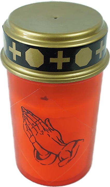 Actual product image Novaliv LED Grave Light Red Permanent Flicker Effect incl. Batteries Grave Candles Cemetery Candle Memorial (5 pcs.)