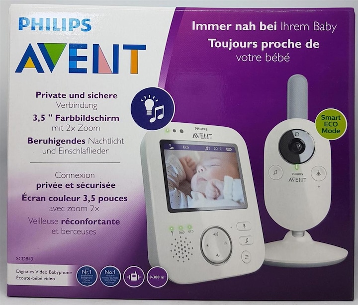 Produktbild Philips Avent Video & Audio (Babyphone mit Kamera, 300 m)