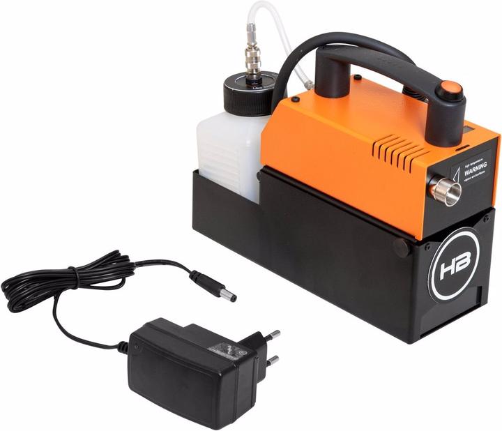 Actual product image Hazebase piccola battery fog machine 12V/200W DMX