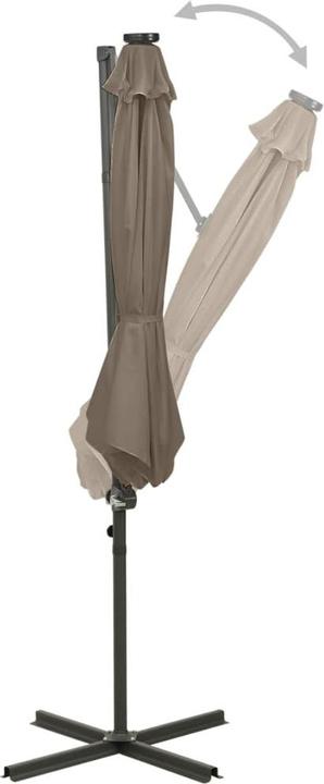 Immagine prodotto vidaXL freischwingender Sonnenschirm (3 m)