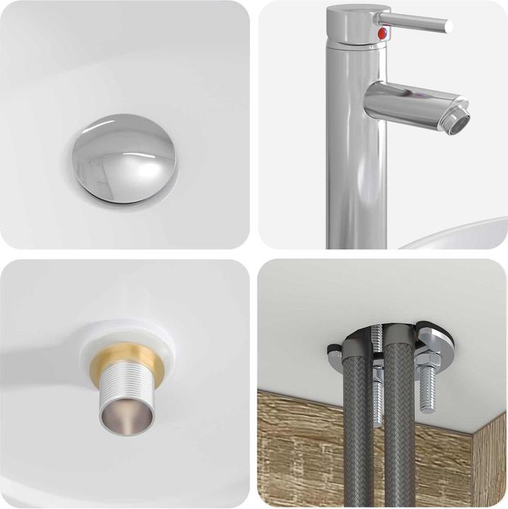 Produktbild vidaXL Badezimmerschrank-Set