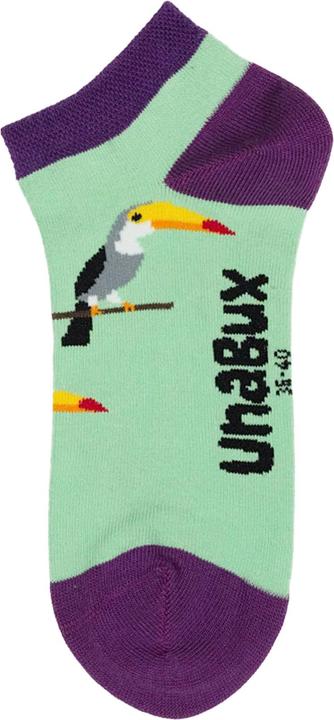 Actual product image Unabux Sneakersocken Prints (5-pack, 37 - 40)