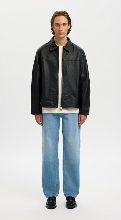 Produktbild Selected Reissverschluss Lederjacke (XL)