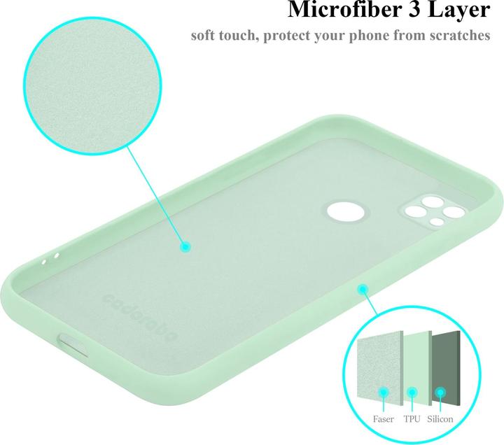 Produktbild Cadorabo TPU Liquid Silicone Case Hülle für Xiaomi RedMi 9C / RedMi 10A (Xiaomi Redmi 10A, Xiaomi Redmi 9C)