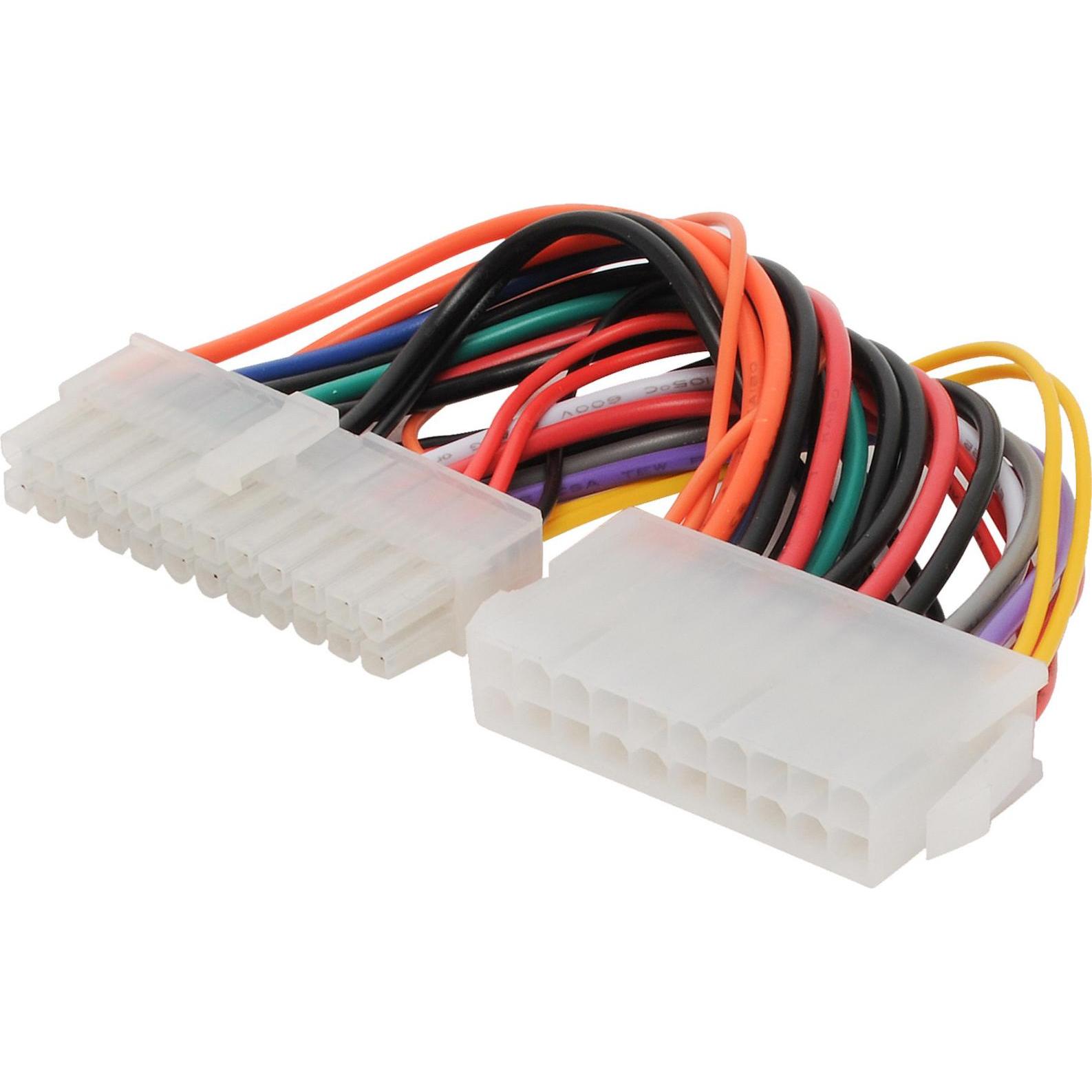 Shiverpeaks -BASIC-S--Internes Stromkabel, 24-pol. ATX Stecker auf 20-pol. ATX Kupplung, 0,15m, Interne Kabel (PC)