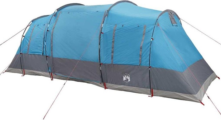Actual product image VidaXL Tunnel family tent 6 persons Waterproof (Tunnel tent, 11.15 kg, 6 persons)