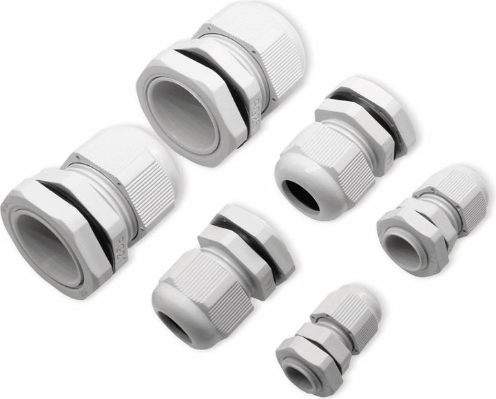 Actual product image Quadrios Cable gland assortment, - PG, 60 pieces