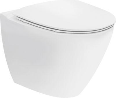 Actual product image Geberit IFØ Spira Art haengeskål uden skyllekant. Bolteafstand 180/230 mm.