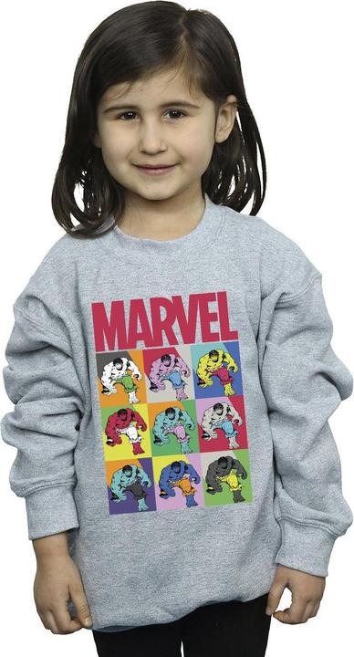 Produktbild Hulk Pop Art Sweatshirt Mädchen (152, 158)